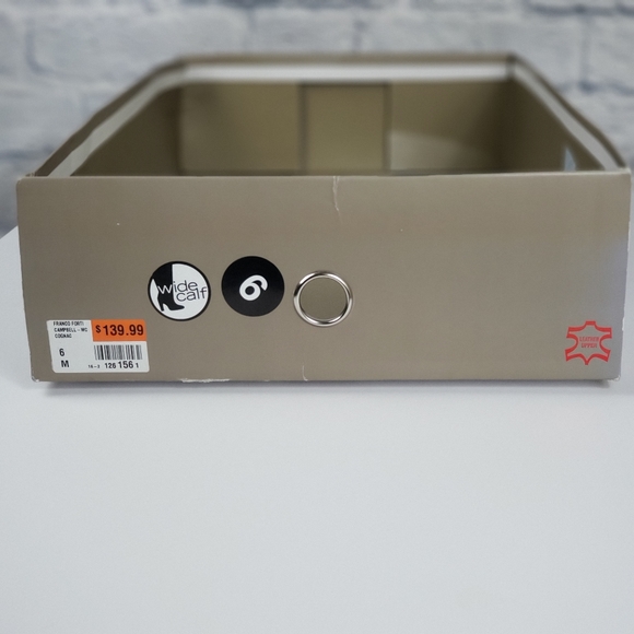 Franco Fortini Campbell cognac knee high boots - Picture 6 of 6